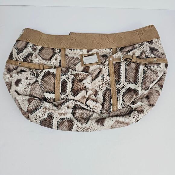 Miche Bianca Demi Shell Tan Python Print Faux Leather * Shell Only * - Picture 14 of 15